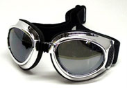 Airfoil 8010 Chrome Silver Goggles, Chrome Silver Goggles, Chrome Silver Goggles 