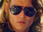 Johnny Depp Aviator Sunglasses Glasses