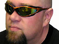 Padded Motorcycle Glasses Sunglasses with Foam