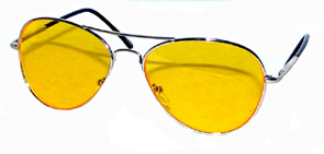 Old Yellers Shooting Glasses, Shooting Sunglesses, High Contrast Shooting Glasses, Yellow Lens Glasses, Amber Lens Shooting Skeet Sunglasses Glasses, Old Yellers